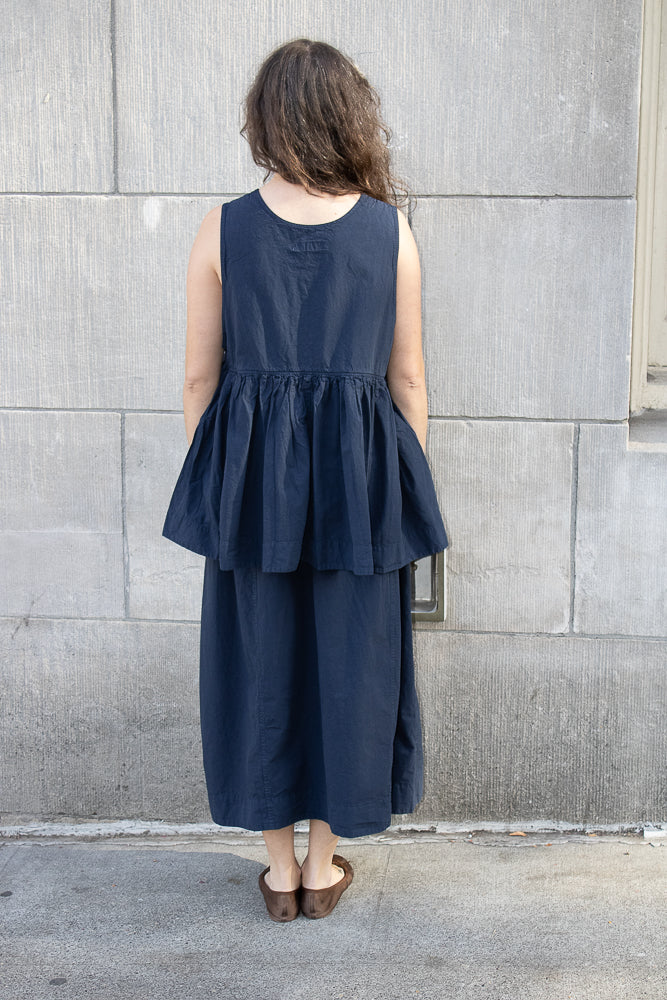 Véritécoeur Sleeveless Top in Dark Navy