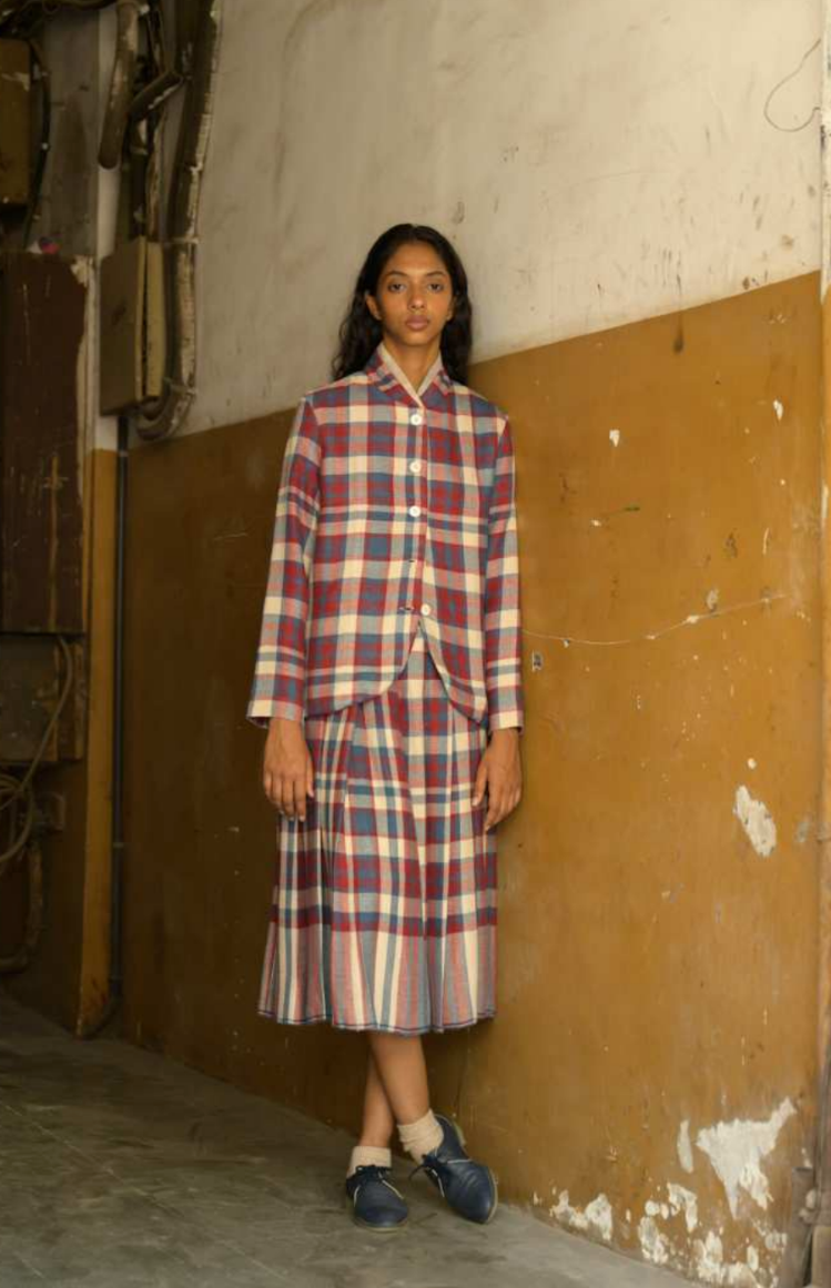 Runaway Bicycle Leo Jacket in Checks