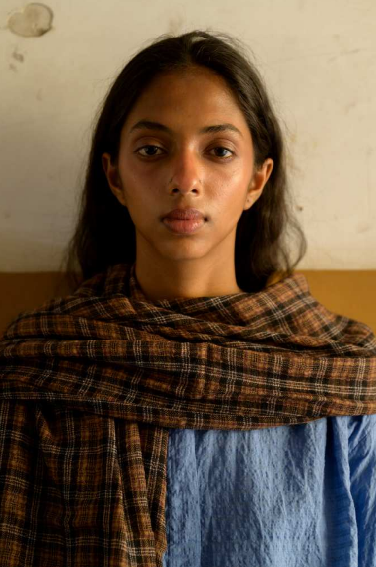 Runaway Bicycle Brown / Black Scarf