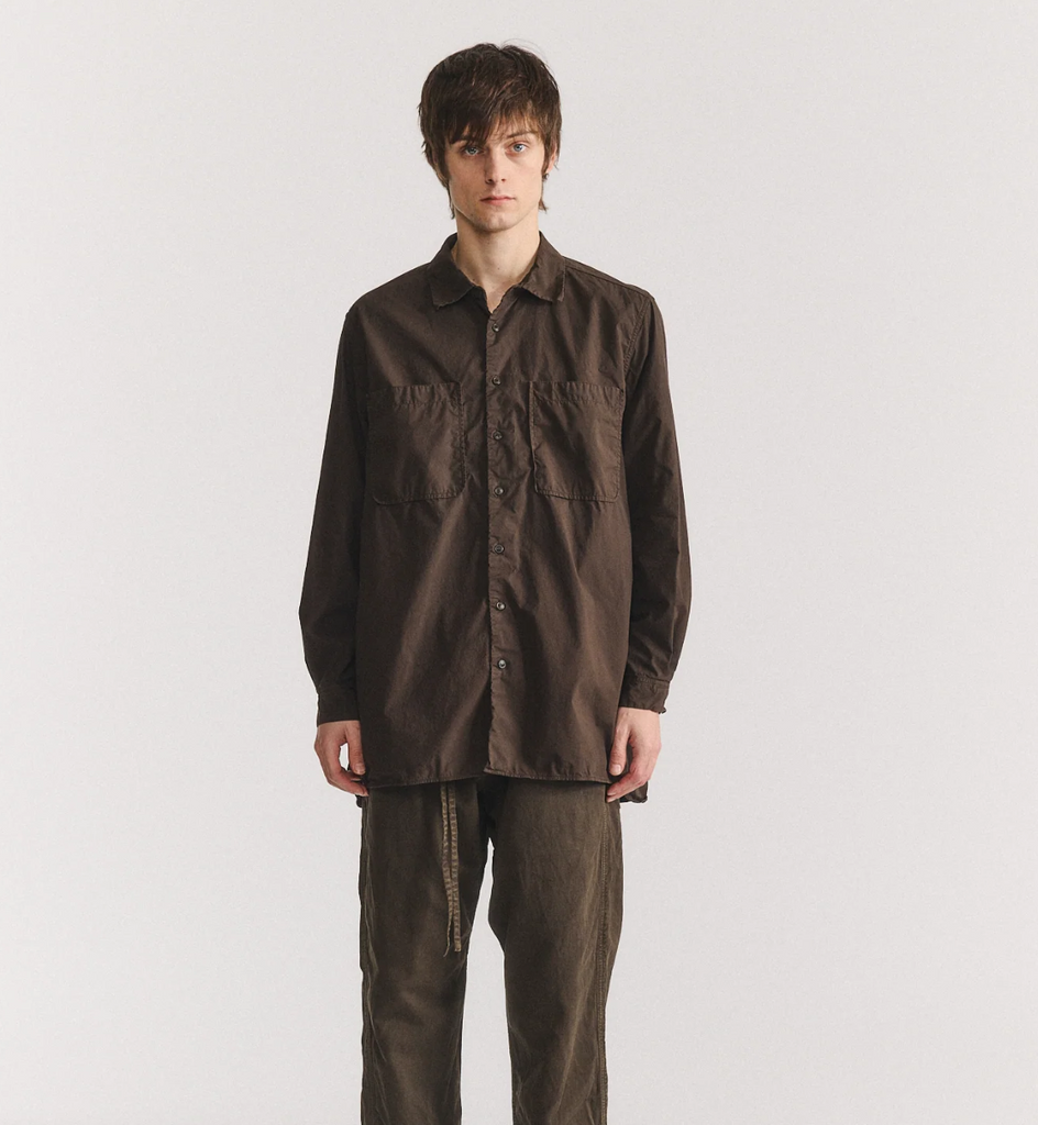 Casey Casey Ikla Pocket Shirt in Earth