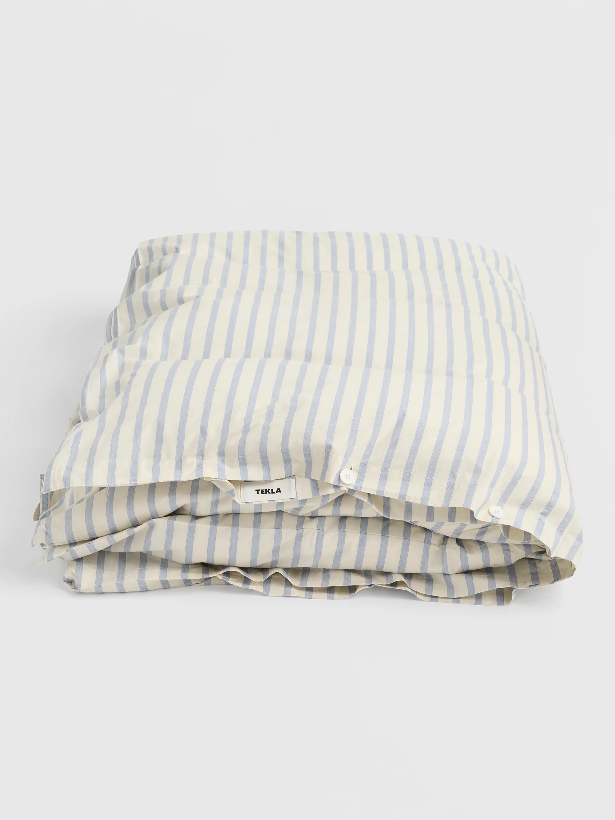 Tekla Queen Duvet Cover in Needle Stripes